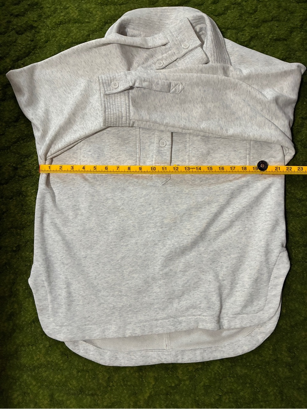 Vintage Pullover Collared Sweatshirt - Picture 10 of 11